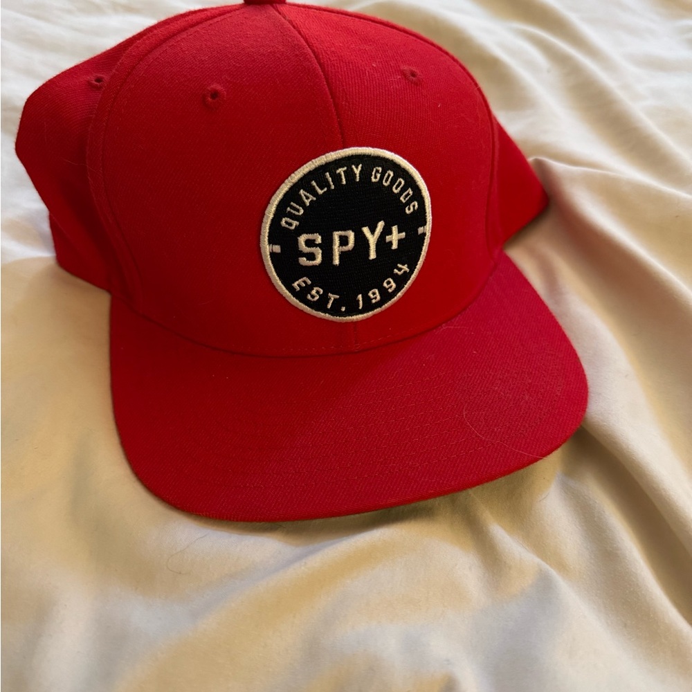 Red SPY+ Baseball Cap